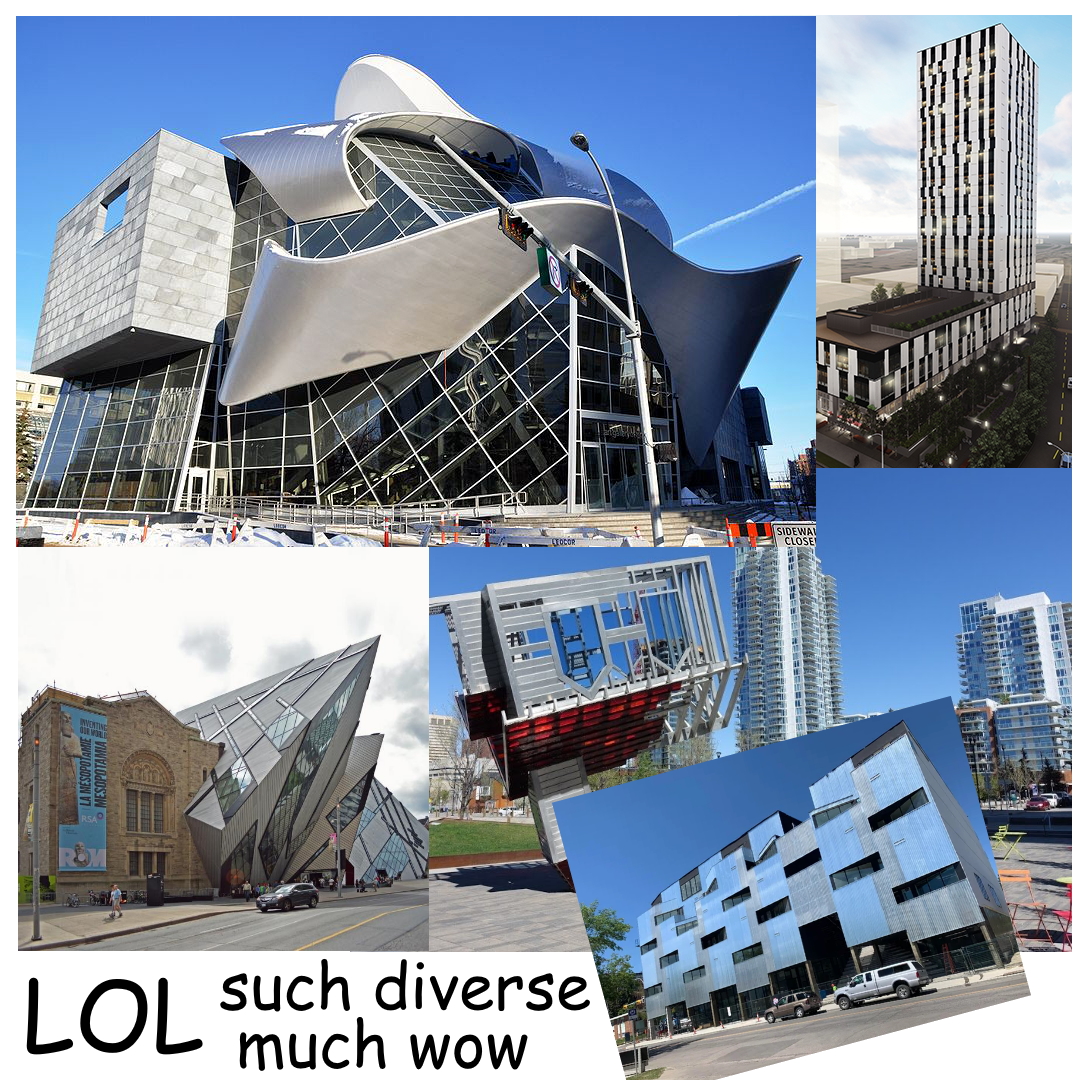 Ugly glass building examples (Canada)