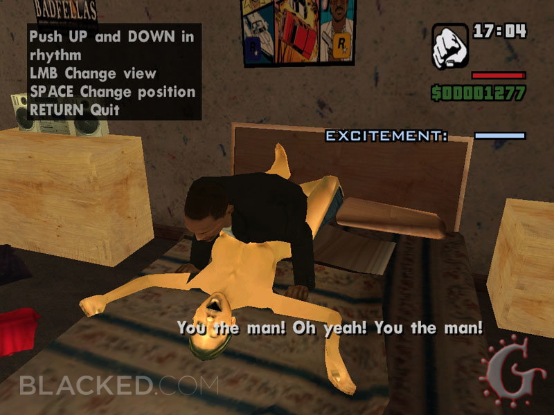 CJ San Andreas sexy time